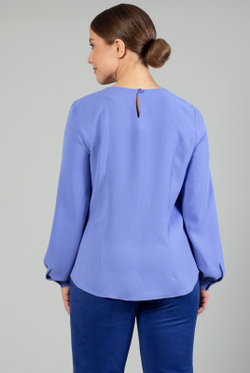 Блузка женская 4075АП, сиреневый #28Сир094075АП