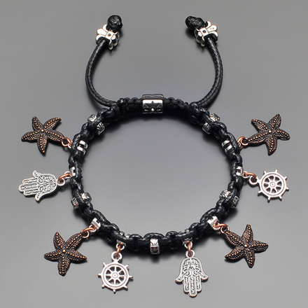 Этнический браслет шамбала. Rico La Cara AMX005135