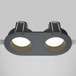 Встраиваемый светильник Maytoni Technical Share DL126-02-GU10-B