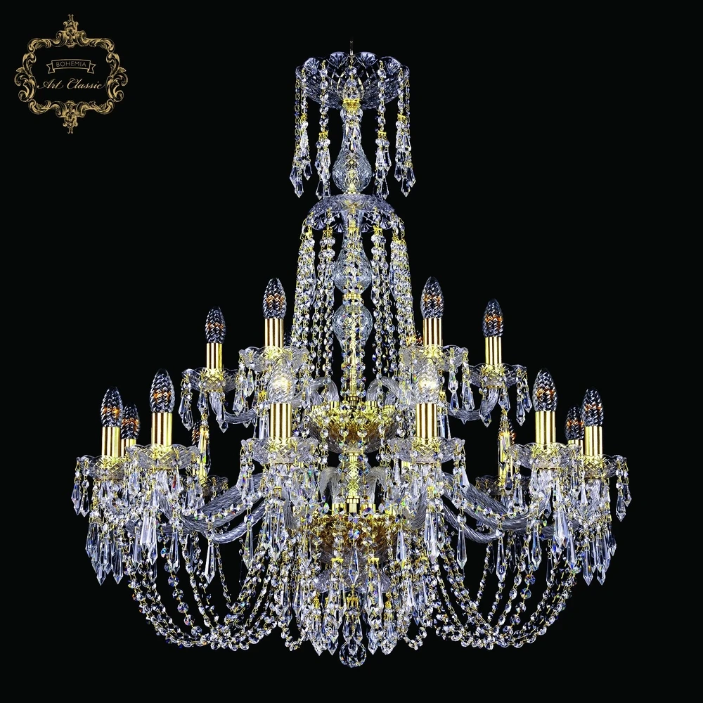 Подвесная люстра Art Classic 11.23.12+6.300.2d.XL-96.Gd.Dr