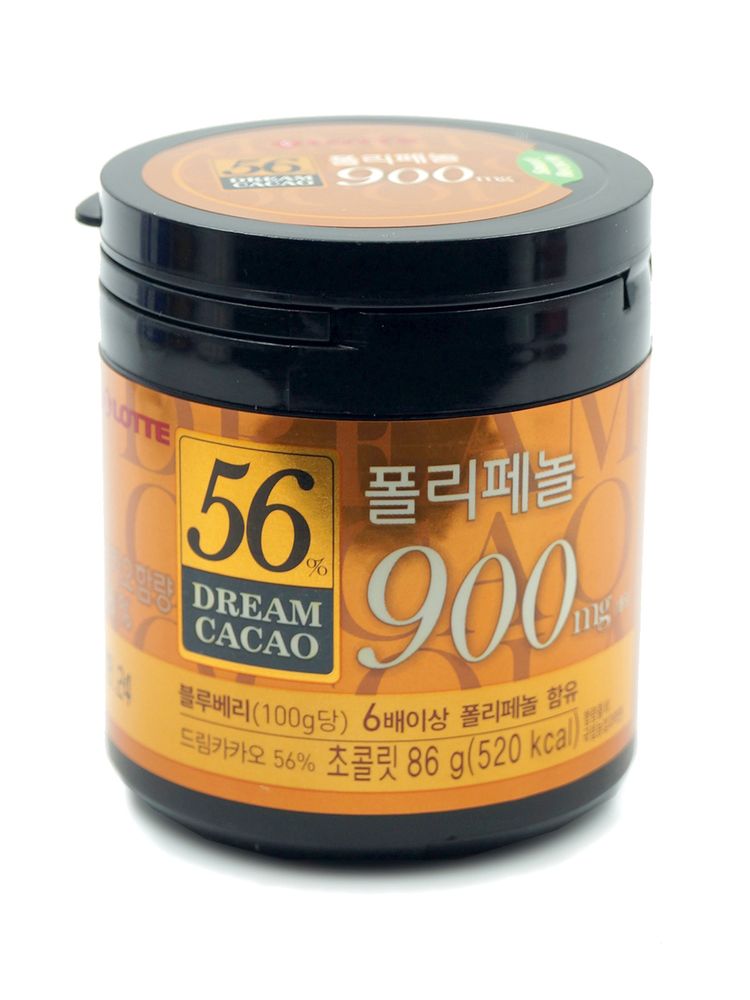 Lotte Dream Cacao Шоколад в кубиках Дрим Какао 56% 86 г 6 шт