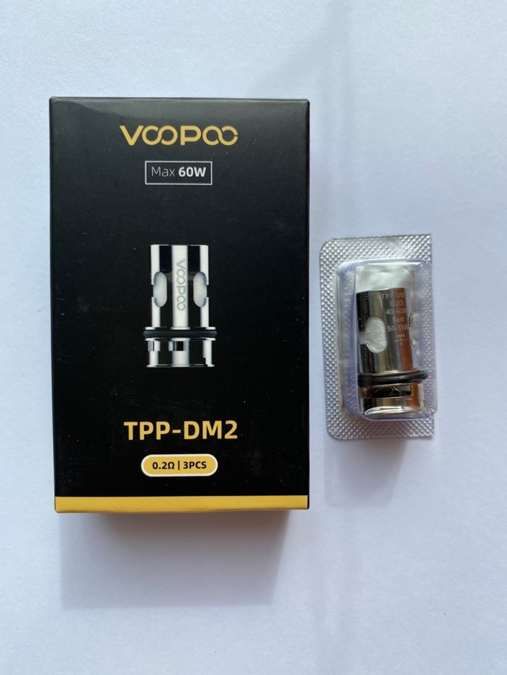 Испарители TPP (DM1/2/3/4) by Voopoo 0,15/0.2/0.3ohm