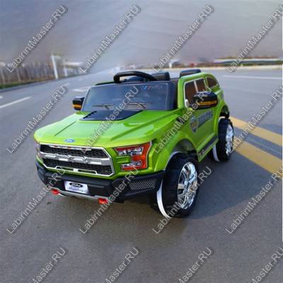 Детский электромобиль "XCY-168" зеленый
