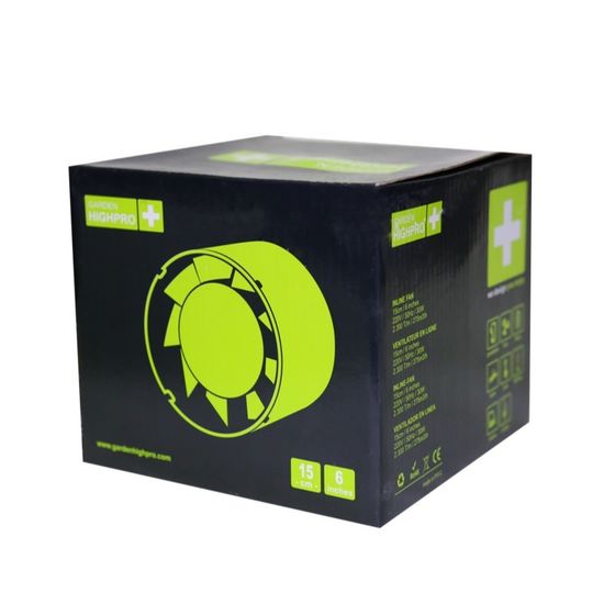 Встраиваемый вентилятор INLINE 305 м3 в час, d 150