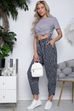 Брюки бохо (полоска) Б10371 LT Collection