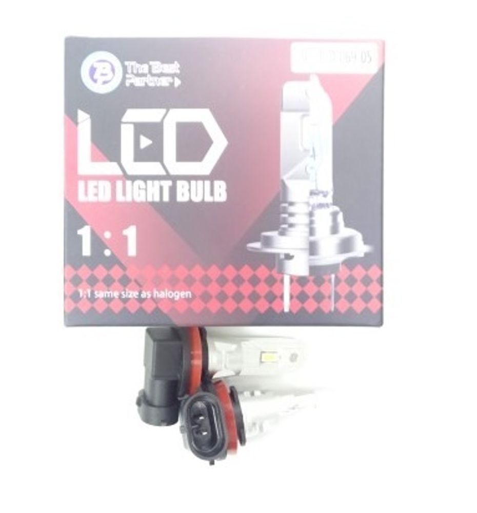 Лампа H11 12-24V LED 2 шт (М1)