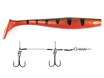 Виброхвосты LJ 3D BBS Series KUBIRA SWIM SHAD 9,0in (22,86)/PG22 1шт.+Stinger L