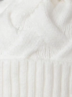 Шапка для девочки на завязках на осень