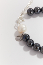 Браслет GROUNDED AND HAPPY из гематита