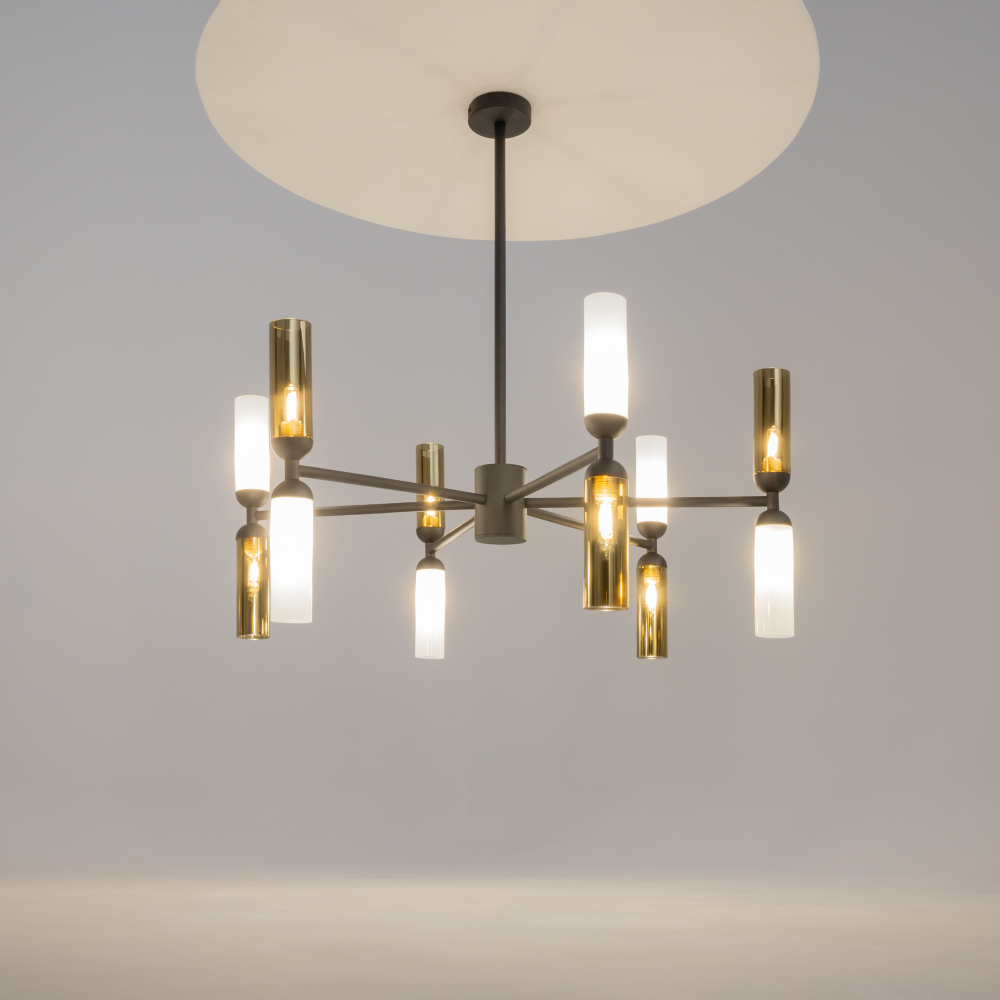 Подвесная люстра Maytoni Memory MOD177PL-12G