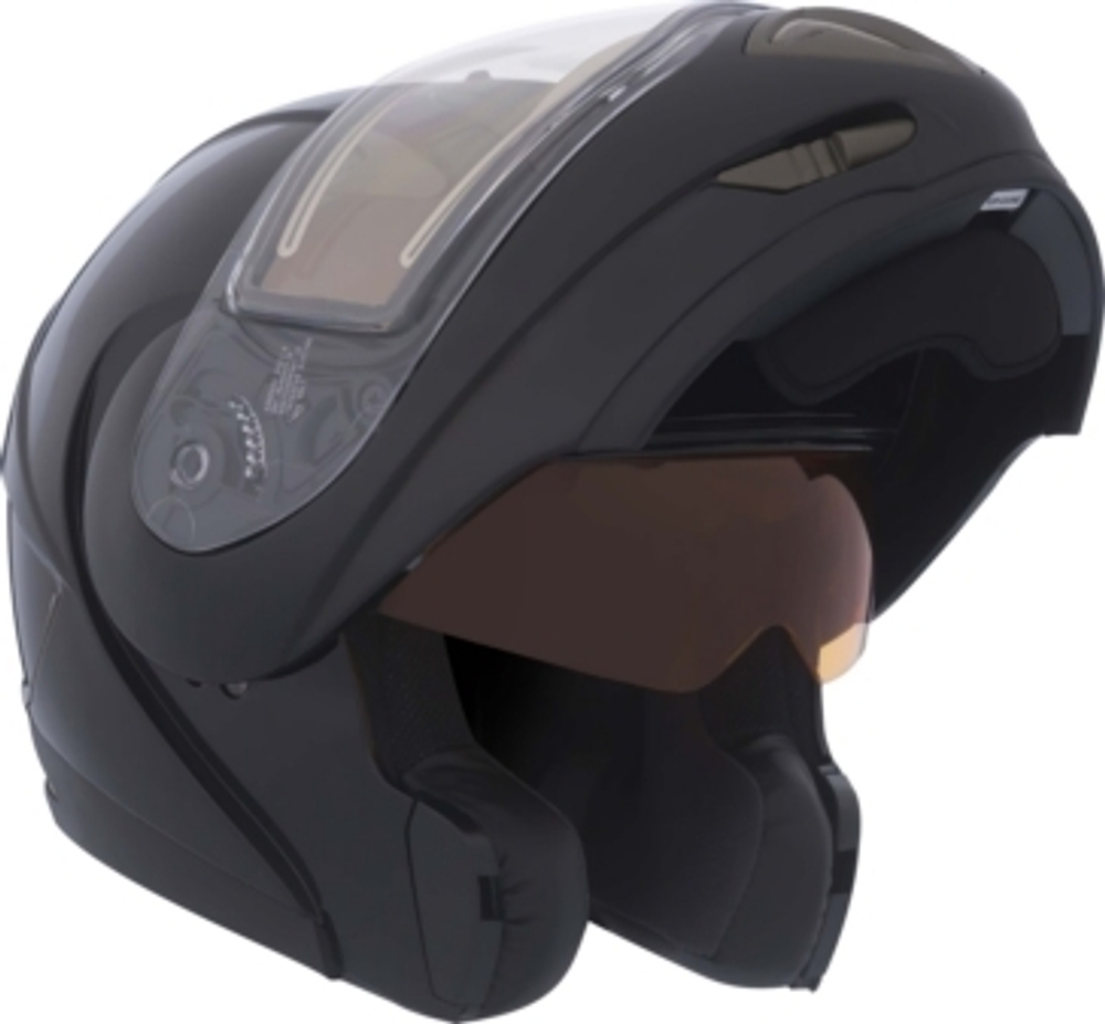 Шлем снегоходный CKX TRANZ RSV EDL SOLID, чёрный