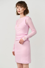 Юбка мини трикотаж