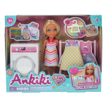 Кукла тип модница с аксесс. коробка 606103-4