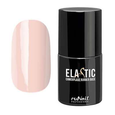Камуфлирующая база RuNail Elastic с шиммером Арт.4165 Объем 10 мл