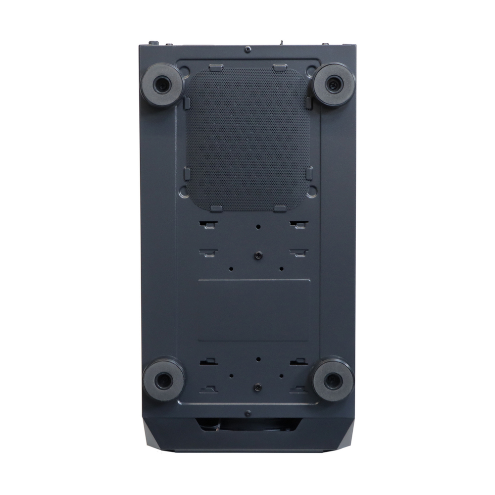 Корпус BaseTech eXtreme GFX-03, БП:600W, ATX, чёрный, 4xFRGB FAN, 2xUSB2, 1xUSB3, бок: закалённое стекло (BT-GFX-03-MESH-4F-RGB-600W)