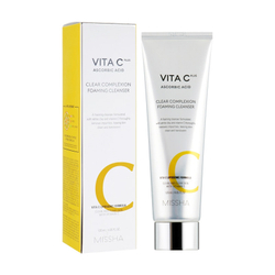 Missha Vita C Plus Clear Complexion Foaming Cleanser очищающая пенка для лица с витамином С