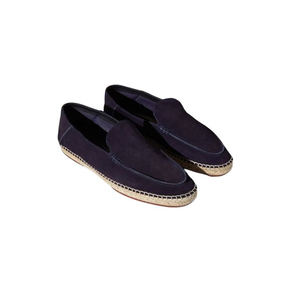 Loro Piana Suede Slip-On 'Deep Blue'