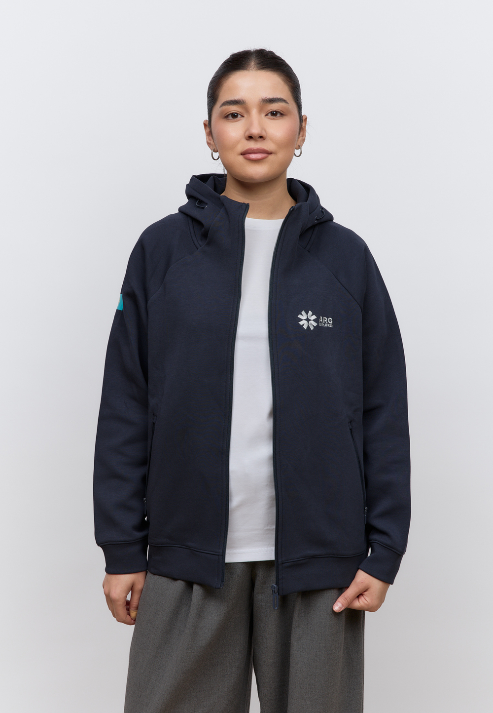 Кофта на замке ARGYMAQ EXPLORER DARK BLUE