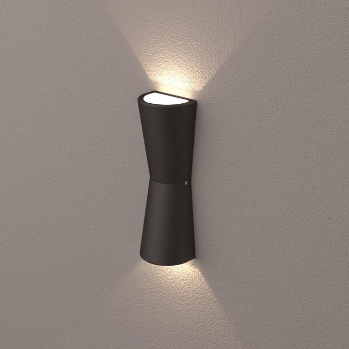 Уличный настенный светодиодный светильник Arlight LGD-Wall-Tub-J2B-12W Warm White 021934