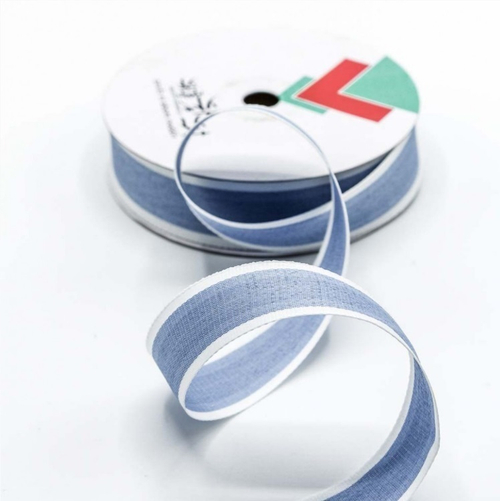 Лента Полиэстер с каймая Синяя