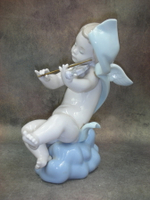 Статуэтка. Фарфор. Ангел со скрипкой. Lladro. Испания
