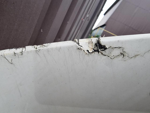 Спойлер кабины Scania R-Series (2016-н.в.)