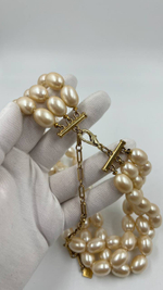 Колье «жемчужное» тройное Anne Klein