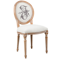 Стул Объект мечты Монограмма буквы F