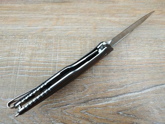 Складной нож STEELCLAW Босс коричневый c клинком из стали D2, рукоять G10