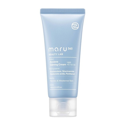 [MARU365 BeautyLab] Крем для лица успокаивающий и увлажняющий с азуленом Azulene Calming Cream, 60 мл