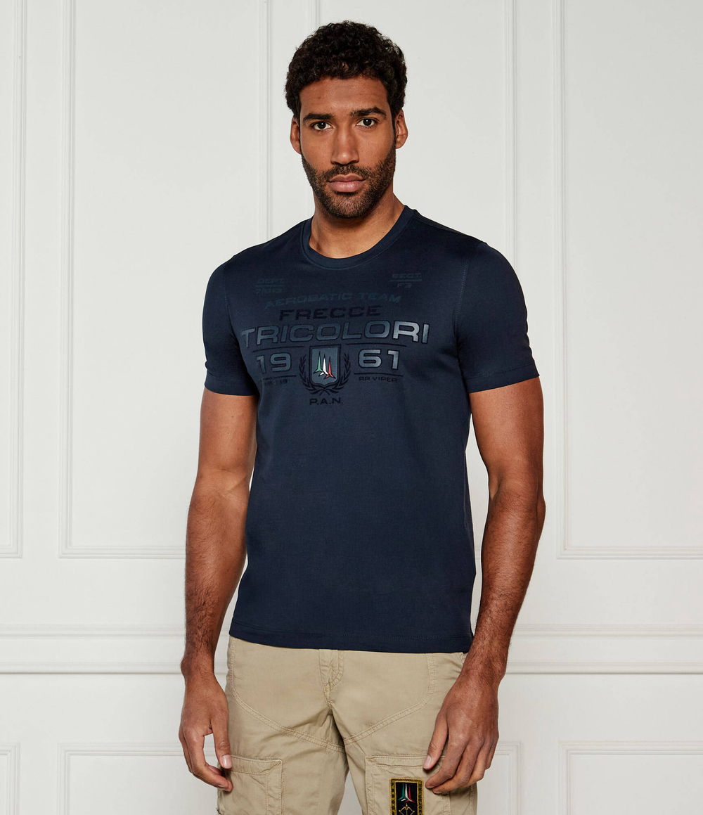 Футболка Aeronautica Militare - темно-синий(TS2423J682)