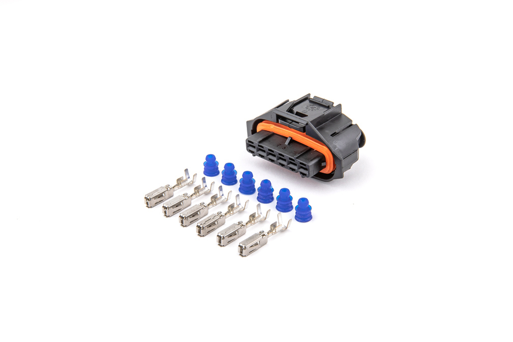 Разъем 1928403740 (6pin) 6 контактов электронной педали газа E-GAS, катушки зажигания для Alfa Romeo, Fiat, Lada (ВАЗ), Opel, Saab, Suzuki.