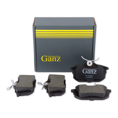 Колодки GANZ задние MITSUBISHI CARISMA / COLT / SPACE STAR / VOLVO S40 / V40 Арт.:GIJ07061