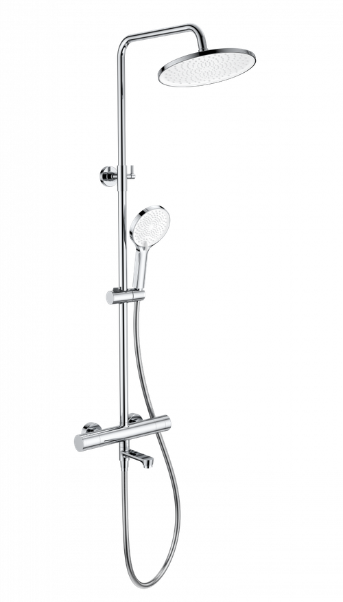 Душевая система с термостатом WONZON & WOGHAND, Хром (WW-B3069-CR)