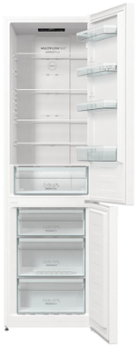 Отдельностоящий двухкамерный холодильник Gorenje NRK6201EW4