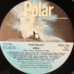 Виниловая пластинка ABBA - Waterloo LP