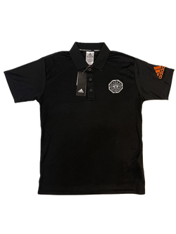 Футболка-поло Adidas Kukkiwon темно-синяя