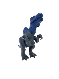 Игрушка Динозавр на батарейках (2032-1) цвет серый