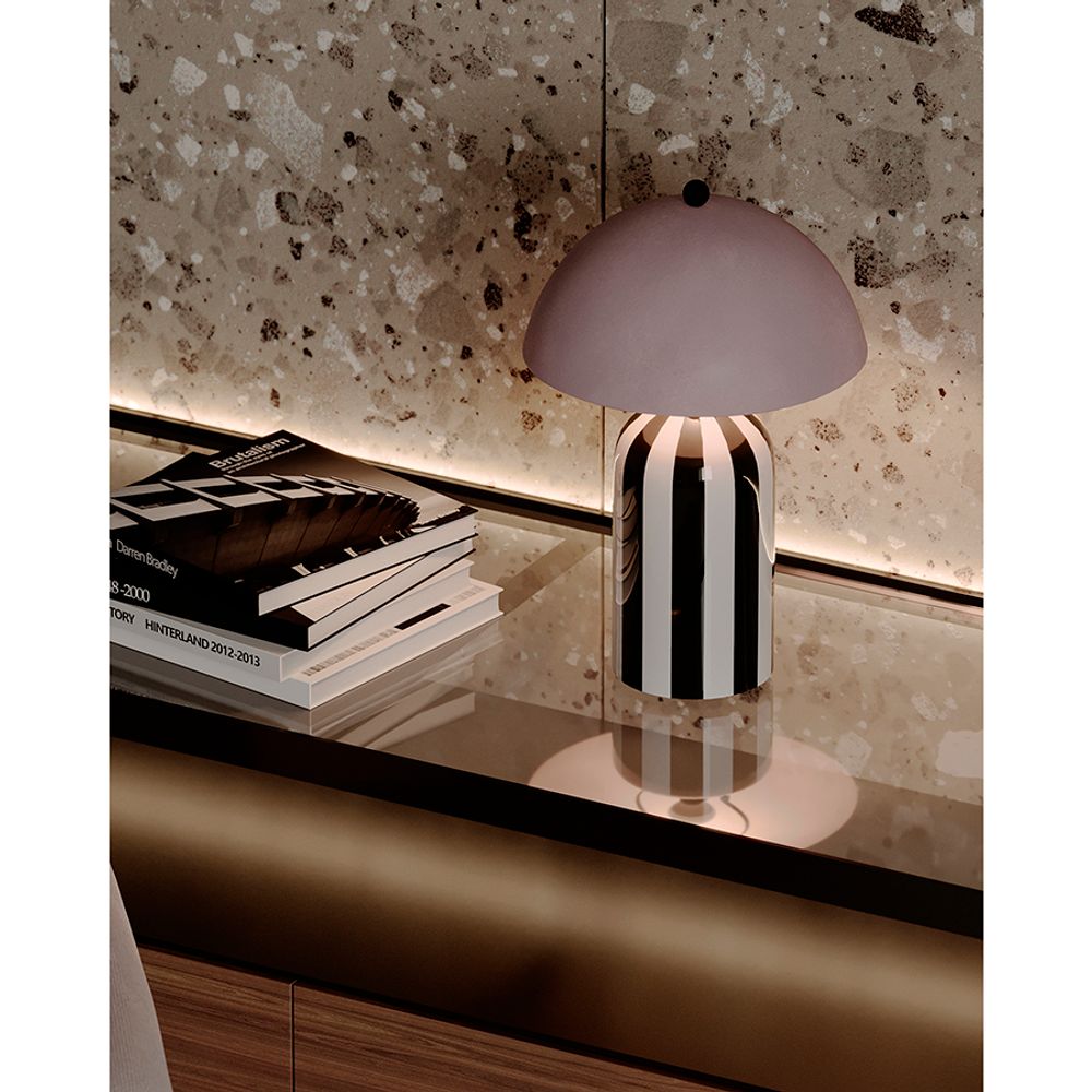 Светильник настольный Anniken, Ø25х38 см, лиловый