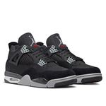 AIR JORDAN 4 RETRO SE BLACK CANVAS