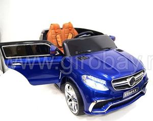 Детский электромобиль River Toys Mercedes E009KX синий