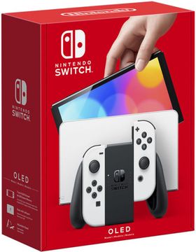 Игровая приставка Nintendo Switch OLED Белый