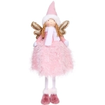 Фигурка новогодняя «ФЕЯ - Волшебный день» 58*21 см, Розовый