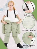Комбинезон детский зимний для девочки