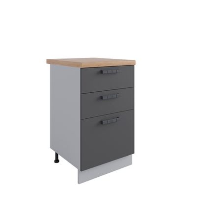 Кухня Модуль СЯБ 500 Лофт Бетон светлый