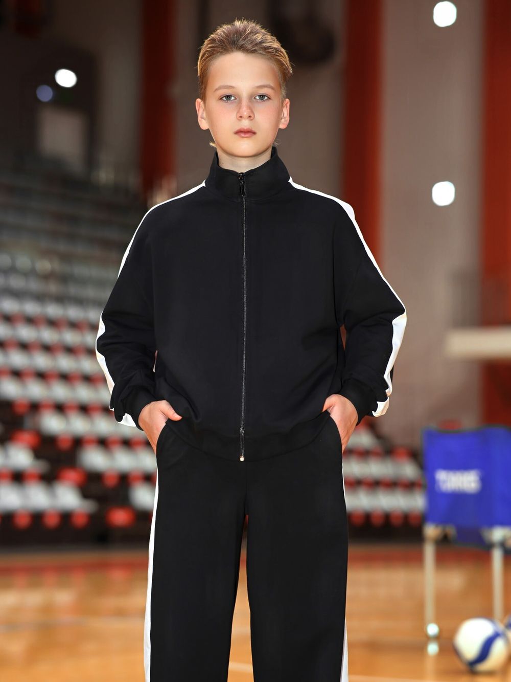 Костюм для мальчика Успех-2 Виотекс ЧЁРНЫЙ