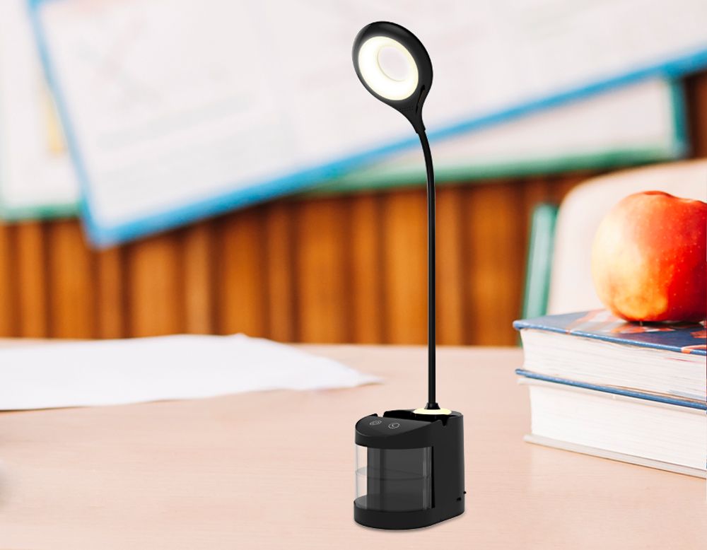 Ambrella Настольная светодиодная лампа со встроенной аккумулятороной батареей и органайзером Desk DE562