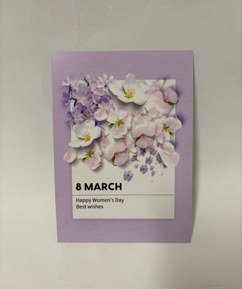 Açıqca \ Открытки \ Postcard 8 Mart 1