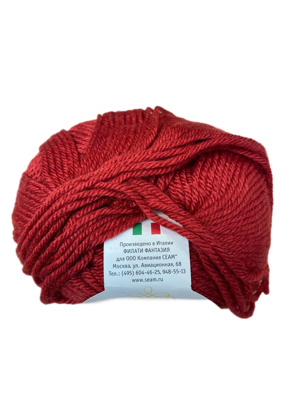 Пряжа от Filati (Италия) Julietta 60% шерсть мериноса 40% вискоза бамбук 1 моток (50г- 95м)