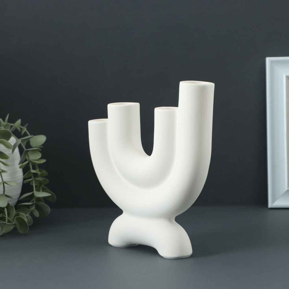 Подсвечник на 4 свечи TAKE IT EASY «Ноель», 18×3.5×18 см